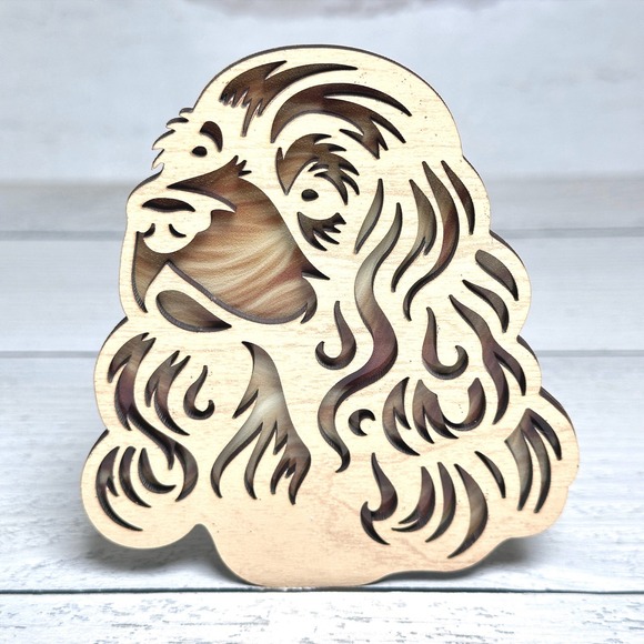 Bone and Bloom Other - Dog Breed Cocker Spaniel Dog Head Handmade Night Light